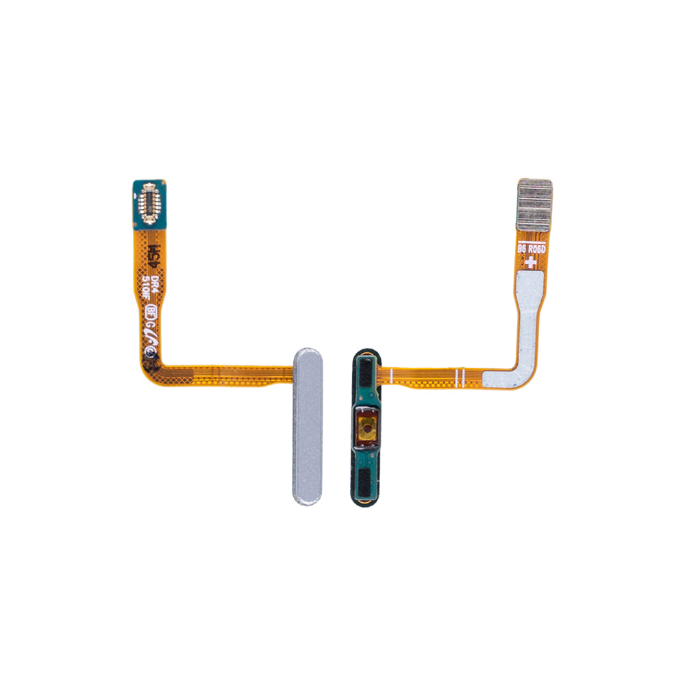 Samsung Galaxy Z Flip6 F741B Fingerprint Sensor Flex With Power Button White OEM