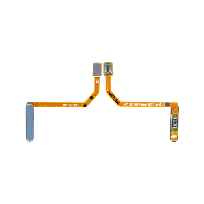 Samsung Galaxy M15 M156B Fingerprint Sensor And Power Flex Light Blue OEM