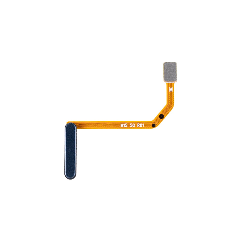 Samsung Galaxy M15 M156B Fingerprint Sensor Flex With Power Button Dark Blue OEM