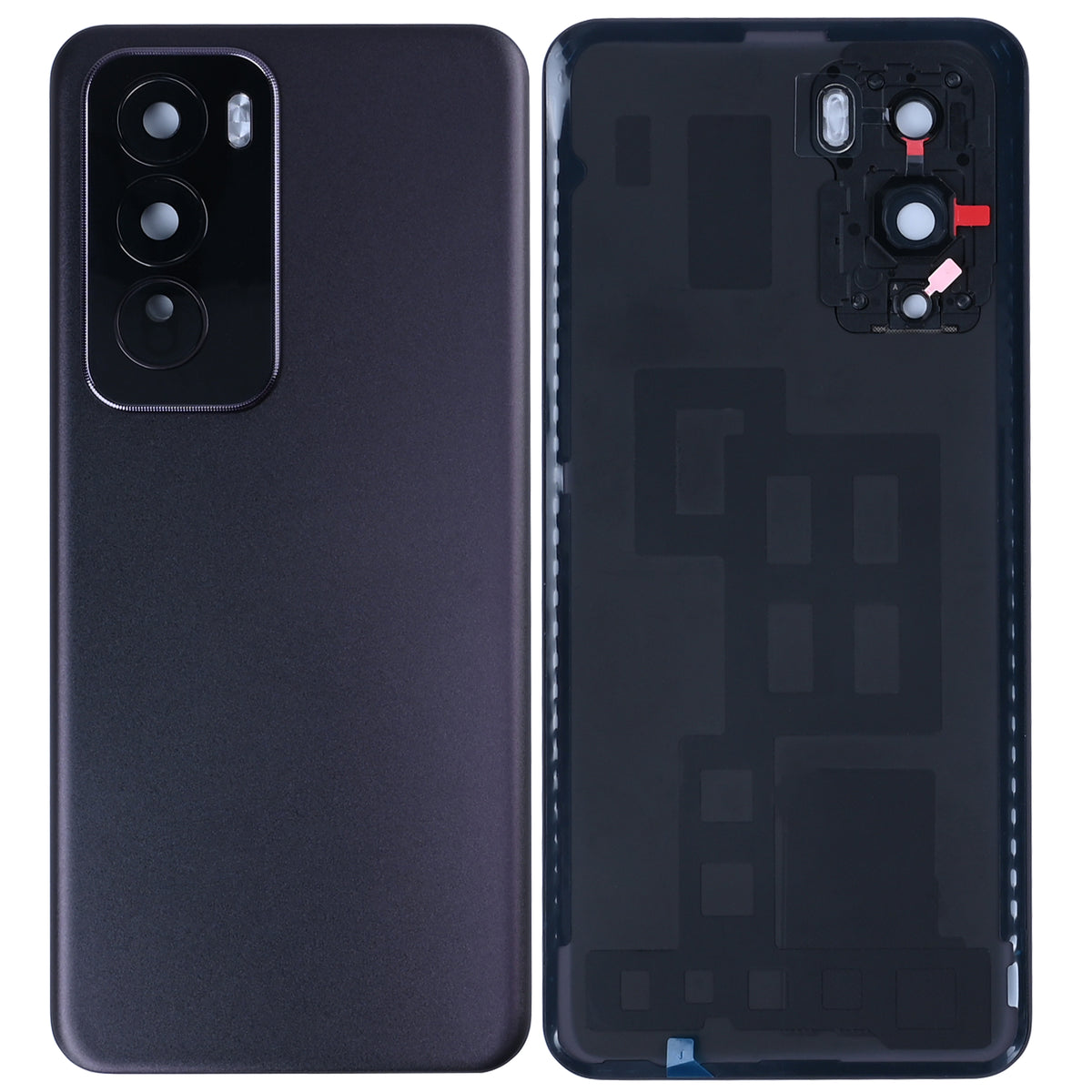 Oppo Reno12 Back Cover With Lens Matte Brown OEM