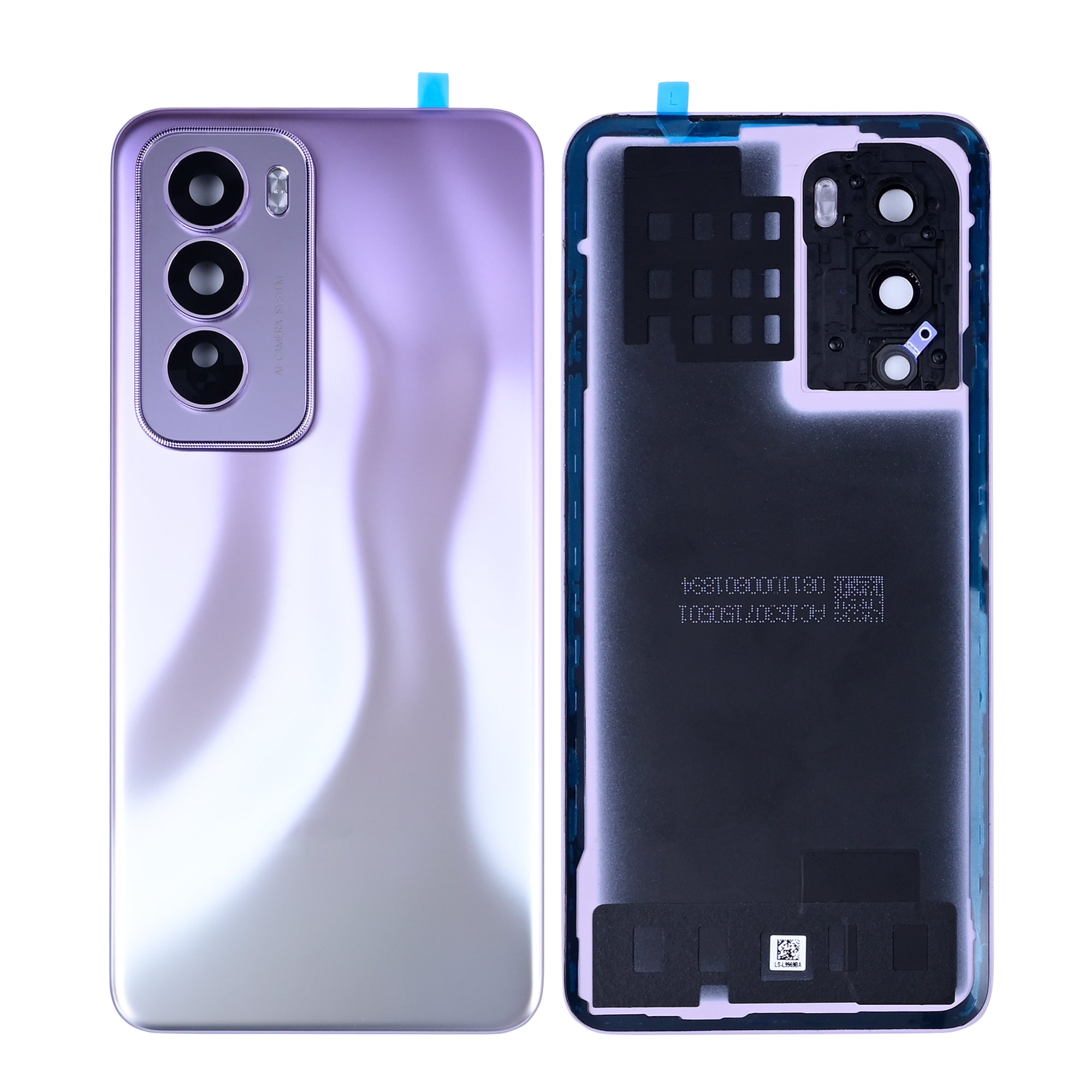 Oppo Reno12 Pro Back Cover With Lens Nebula Silver OEM