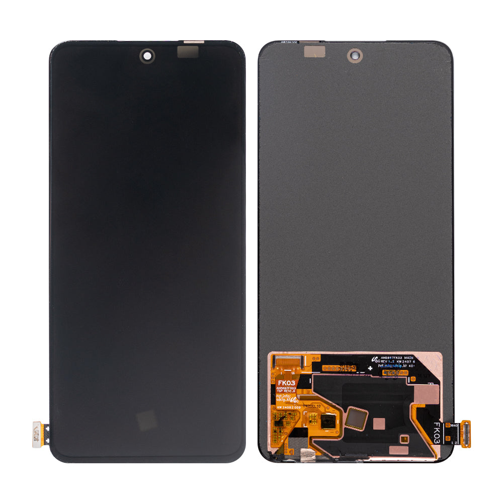 Oppo K12x Display And Digitizer Without Frame Black OEM