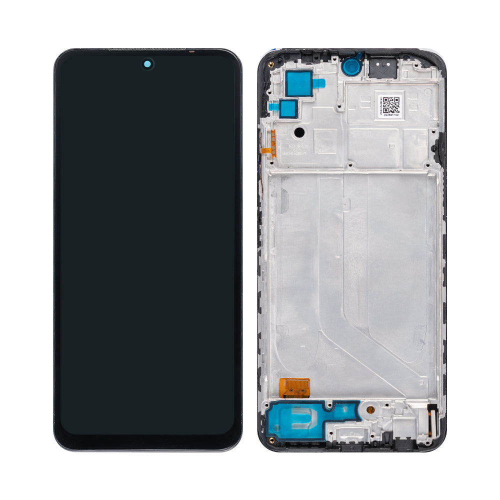 Xiaomi Redmi Note 10S, Redmi Note 10 4G Display And Digitizer With Frame Onyx Gray OEM