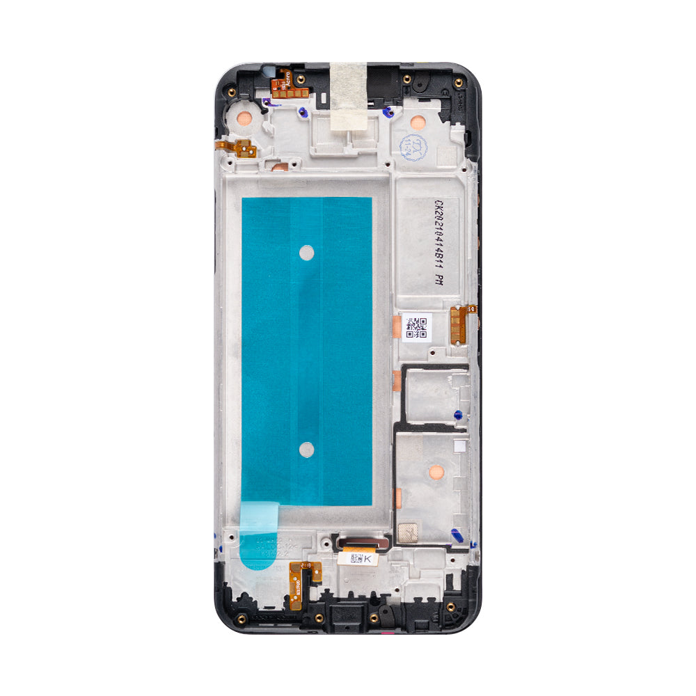 LG K40S Display And Digitizer With Frame New Aurora Black OEM