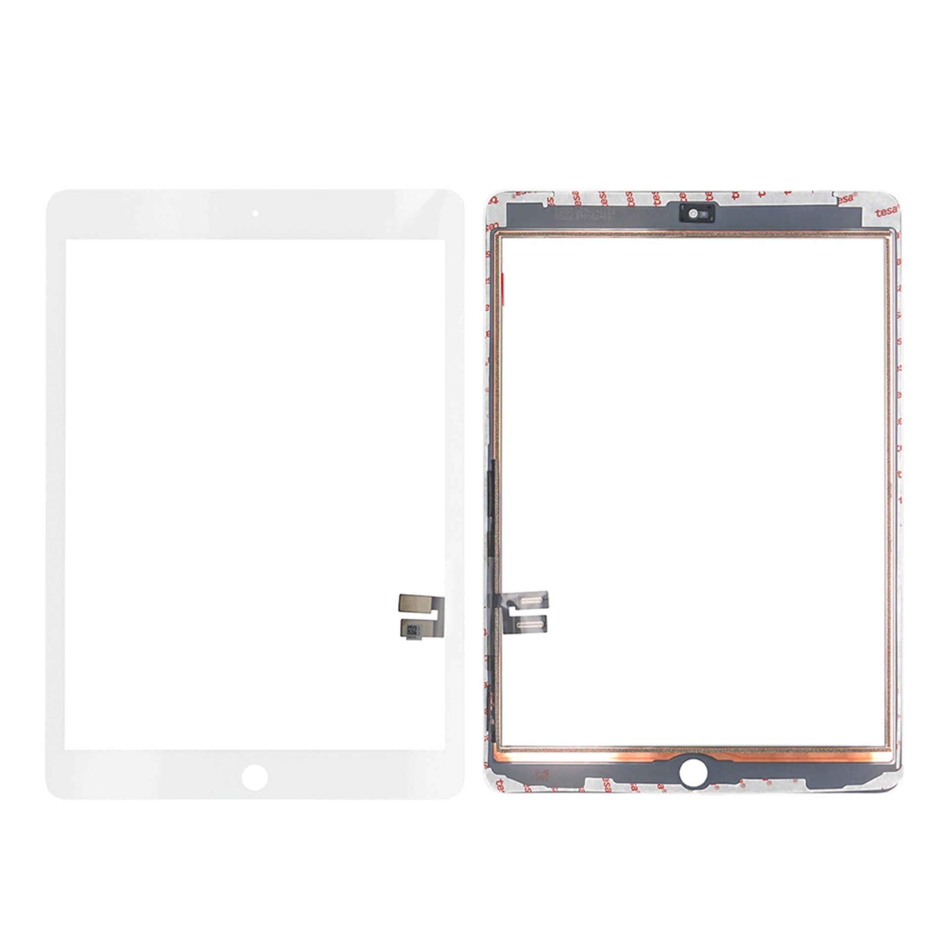 For Apple iPad 7 (2019), iPad 8 (2020) 10.2 inch Digitizer White Pulled