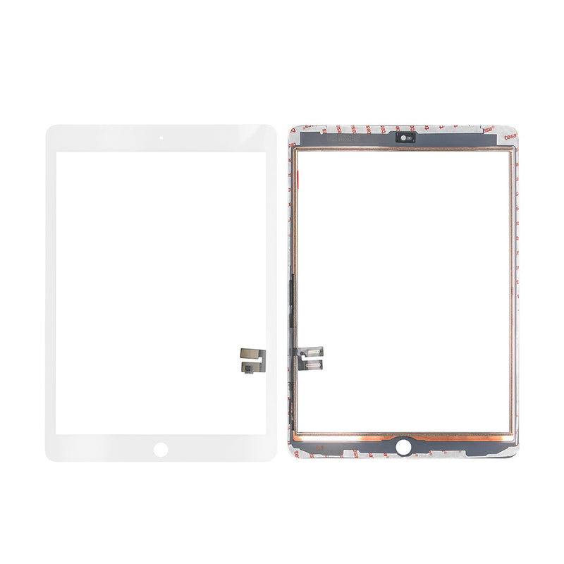 For iPad 7 (2019), iPad 8 (2020) 10.2" Digitizer White Pulled