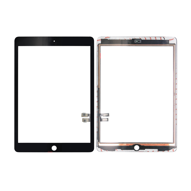 For iPad 7 (2019), iPad 8 (2020) 10.2" Digitizer Black Pulled