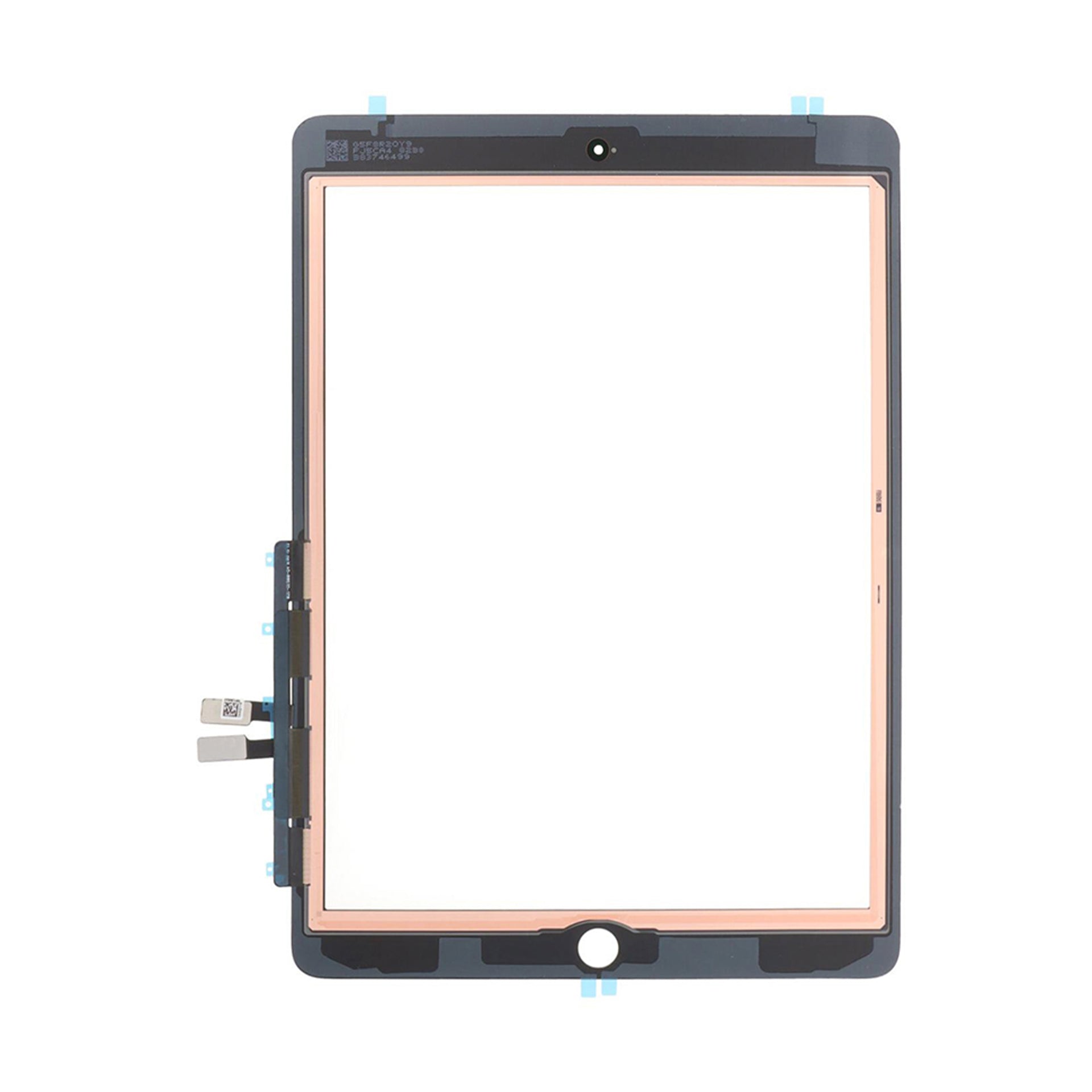 For Apple iPad 6 9.7 inch (2018) Digitizer Black Pulled