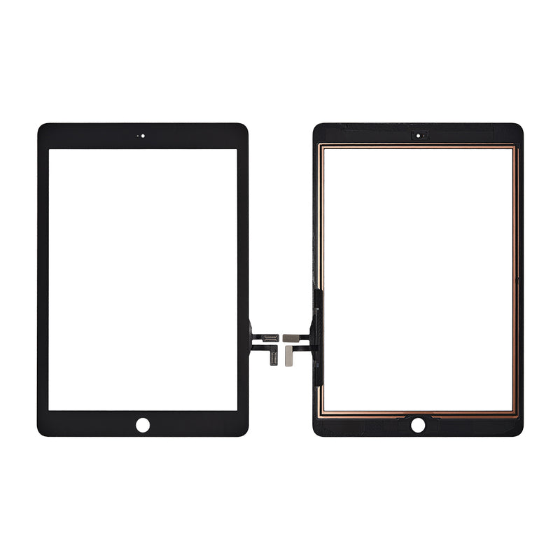 For iPad Air (2013), iPad 5 (2017) 9.7" Digitizer Black Pulled