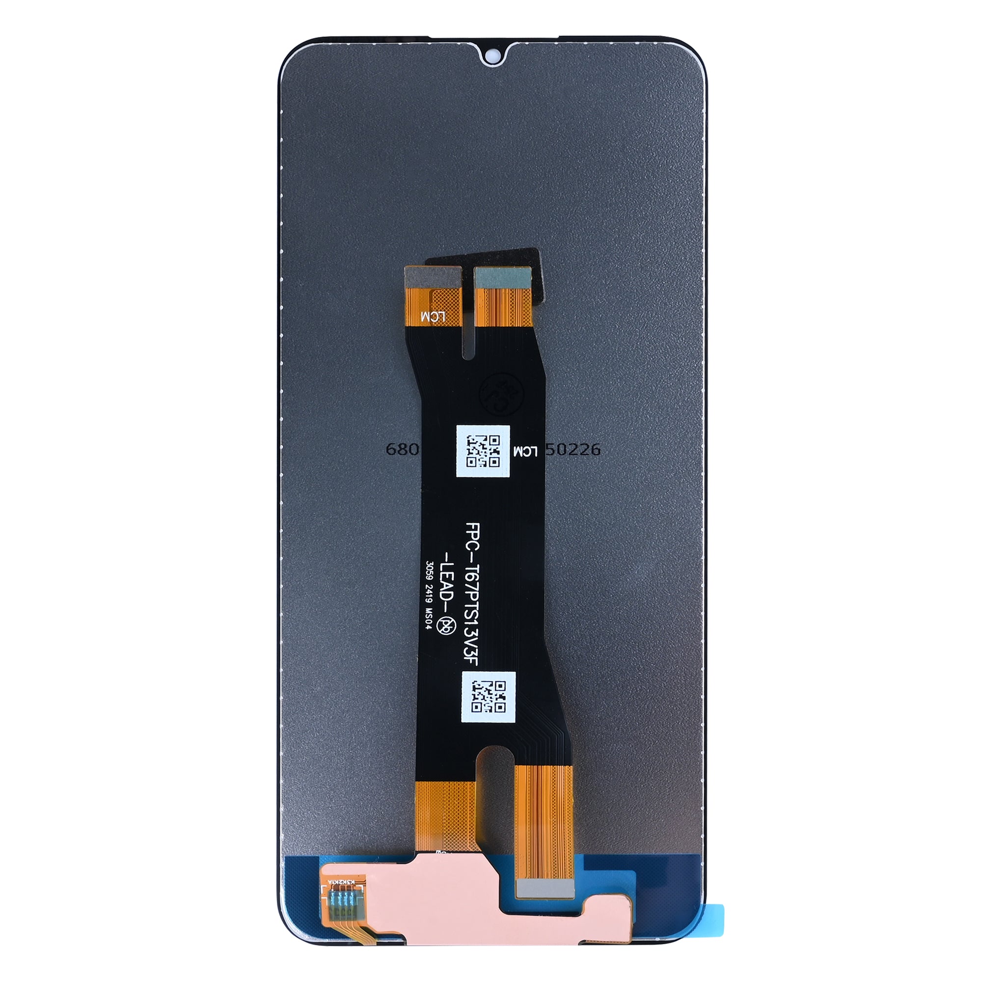 ZTE Blade A35 Display And Digitizer Without Frame Black OEM