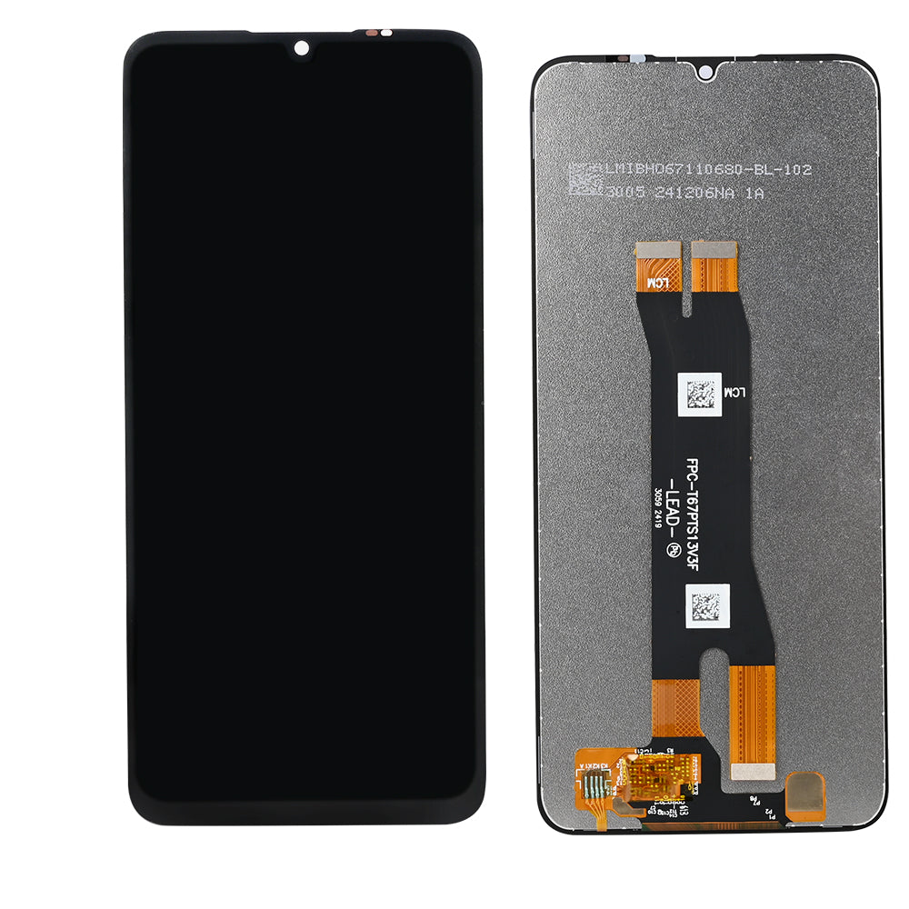 ZTE Blade A55 Display And Digitizer Without Frame Black OEM
