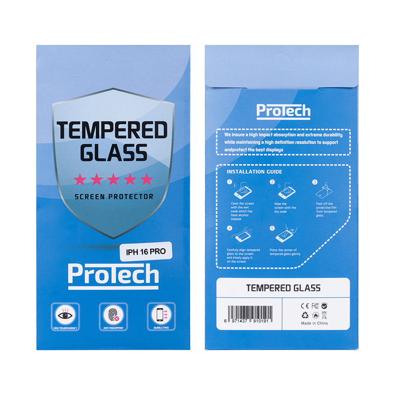 For iPhone 16 Pro Tempered Glass 2.5D