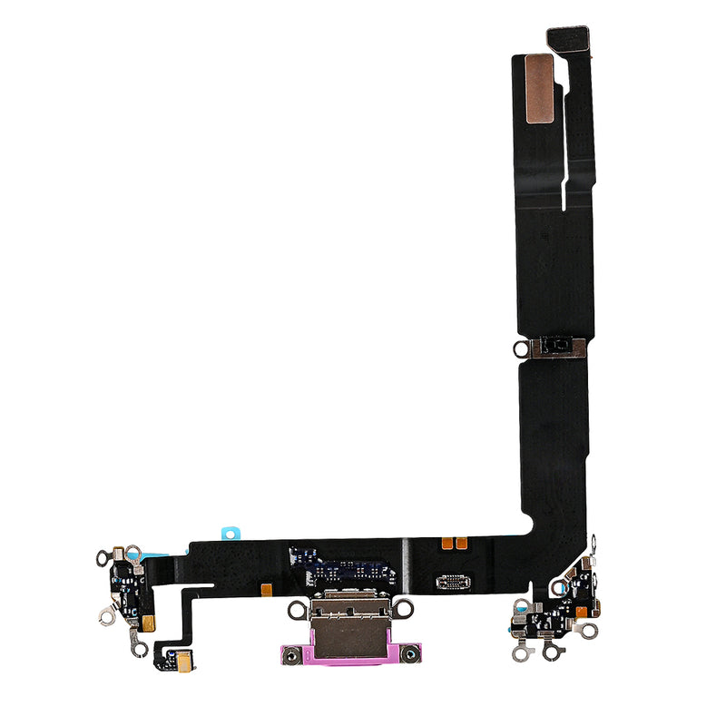 For iPhone 16 Plus System Charging Board Pink