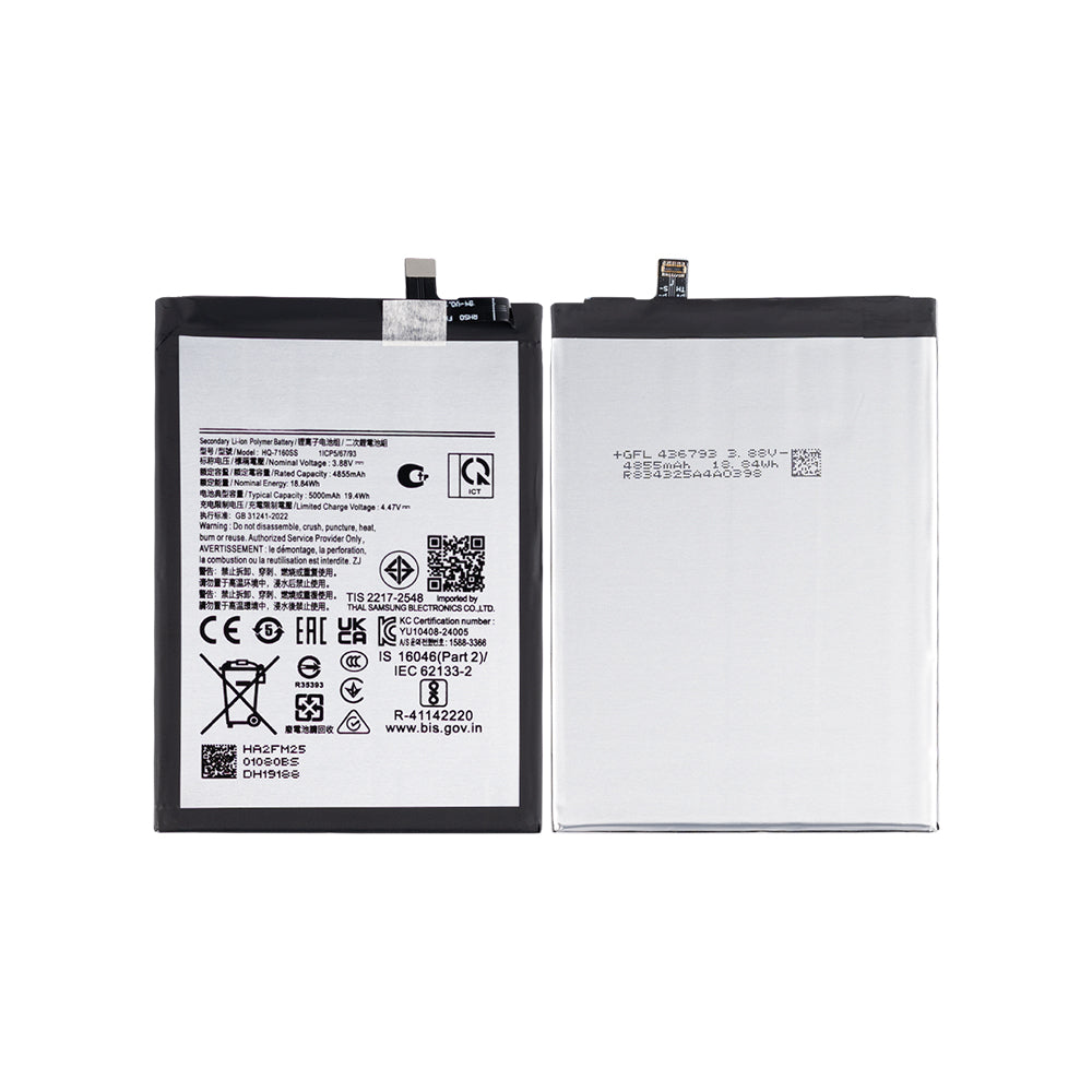 Samsung Galaxy A06 4G A065F, 5G A066B, A07 4G A075F, 5G A076B Battery HQ-7160SS OEM