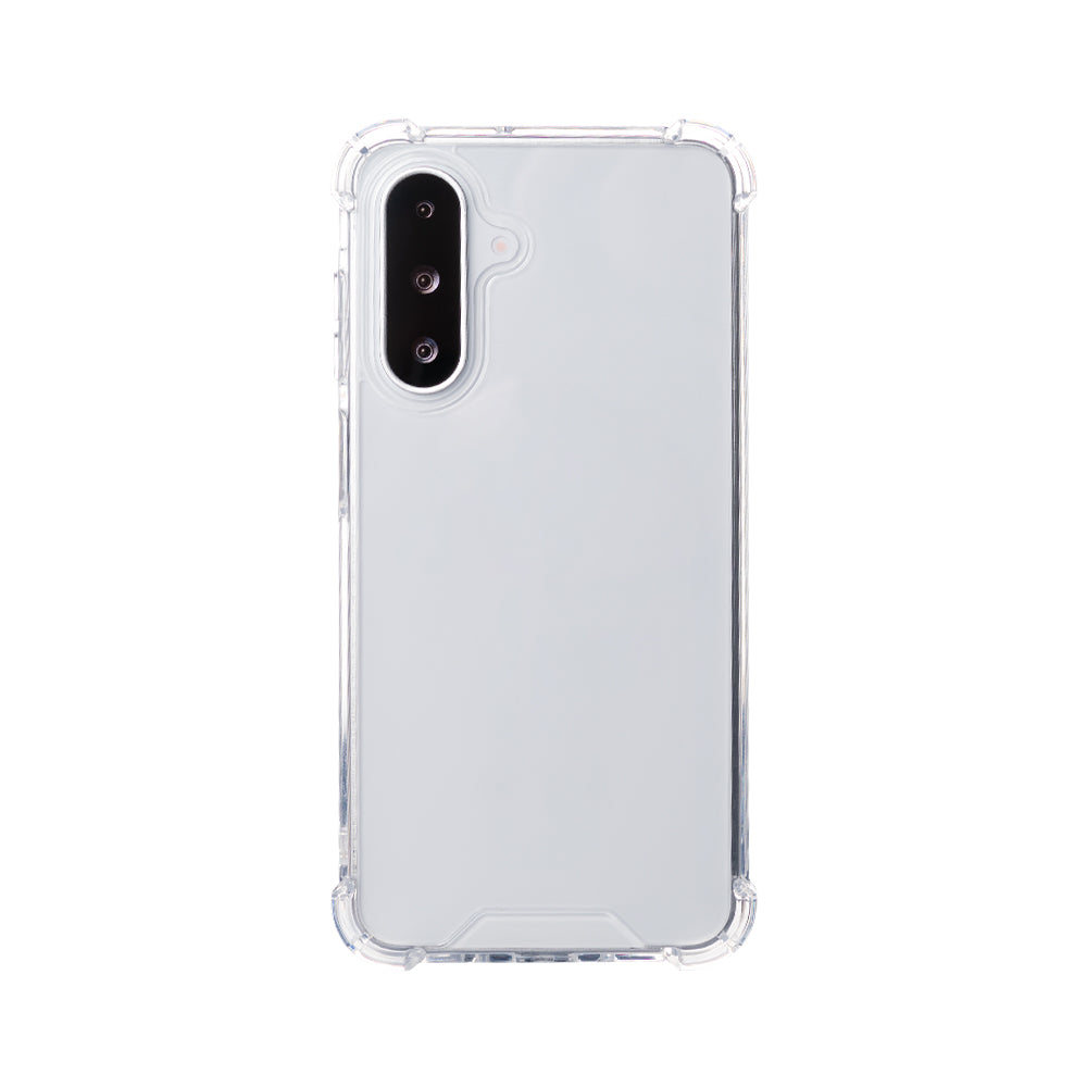 Rixus Anti-Burst Case For Samsung Galaxy A26, A17, A18 Transparent