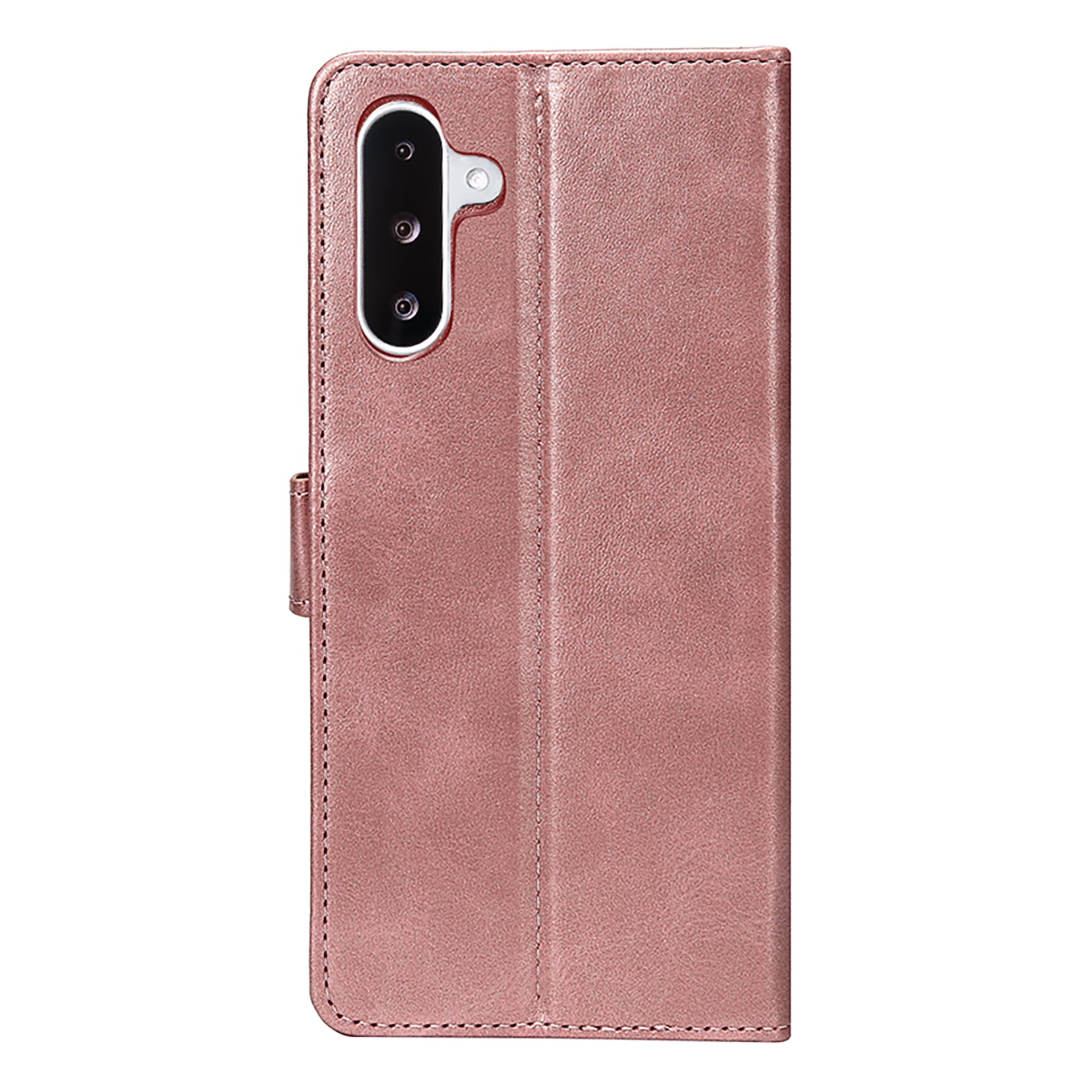 Rixus Bookcase For Samsung Galaxy A26, A17, A18 Pink