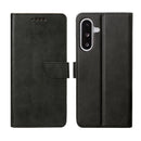 Rixus Bookcase For Samsung Galaxy A26, A17 Black