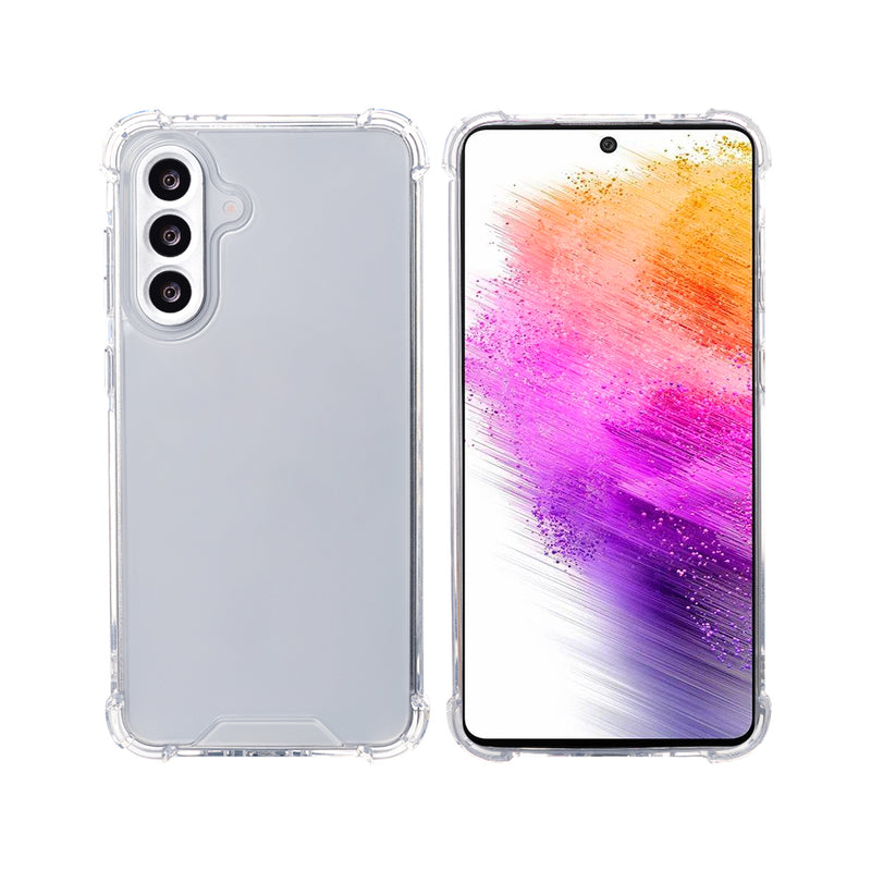 Rixus Anti-Burst Case For Samsung Galaxy A56 A566B Transparent