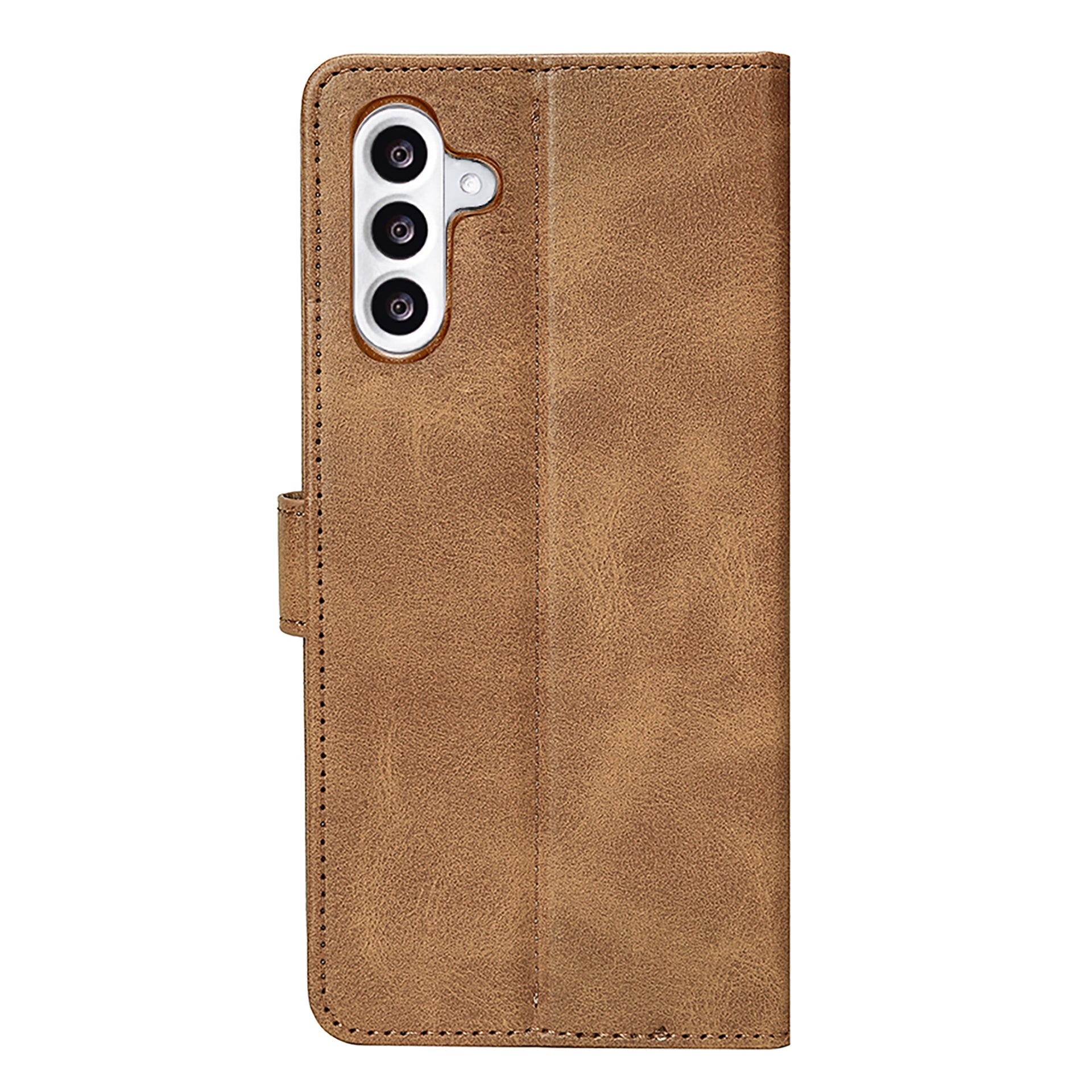Rixus Bookcase For Samsung Galaxy A56 Light Brown