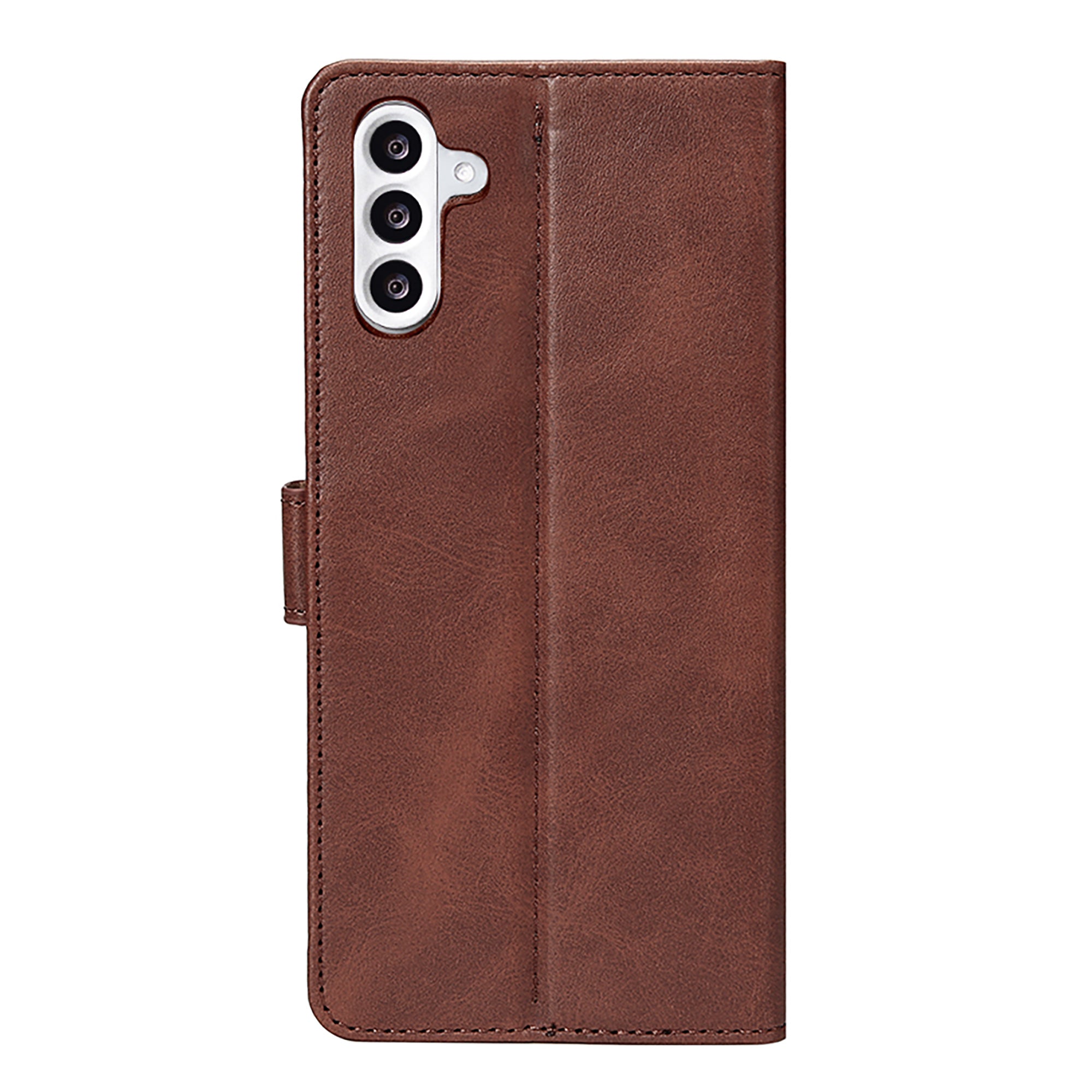 Rixus Bookcase For Samsung Galaxy A56 Brown