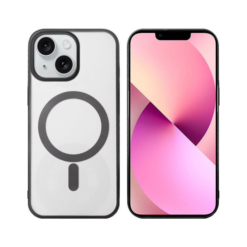 Rixus Instinct Mag Case For iPhone 13, 14 Black