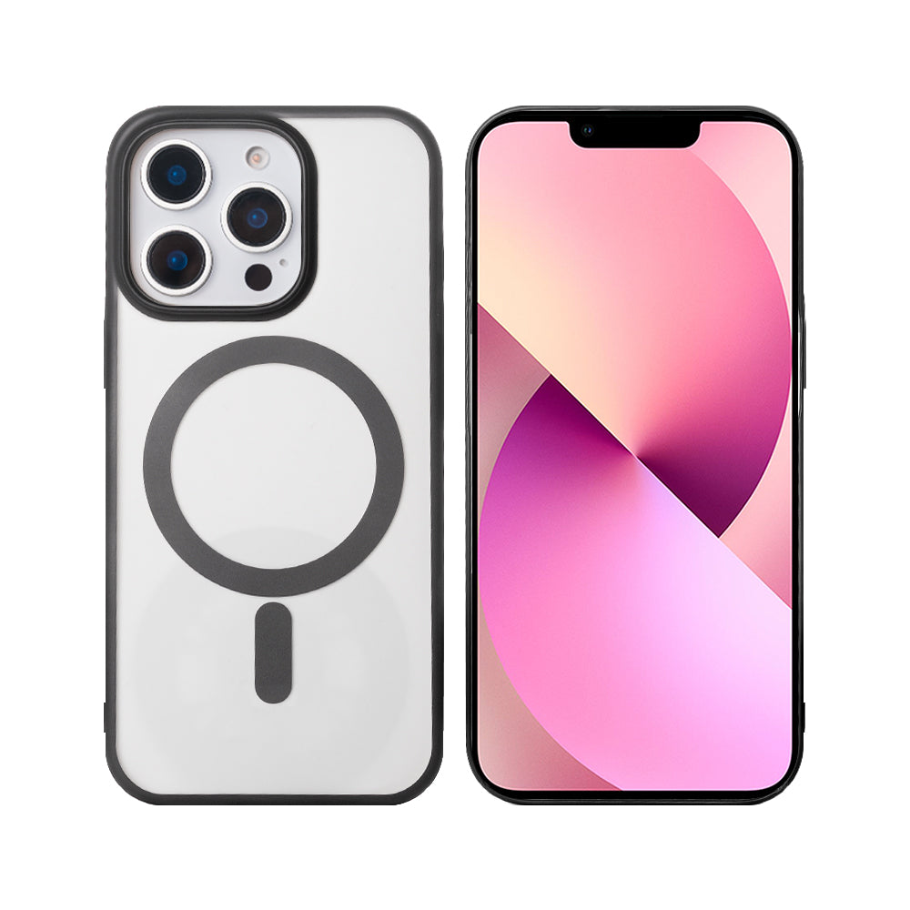 Rixus Instinct Mag Case For Apple iPhone 13 Pro Max Black