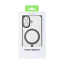 Rixus Instinct Mag Case For iPhone 16 Plus Black