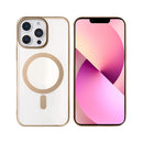Rixus Instinct Mag Case For Apple iPhone 12, 12 Pro Desert Titanium