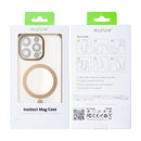 Rixus Instinct Mag Case For Apple iPhone 14 Pro Desert Titanium