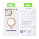 Rixus Instinct Mag Case For iPhone 15 Desert Titanium