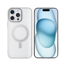 Rixus Instinct Mag Case For iPhone 16 Pro Max Silver