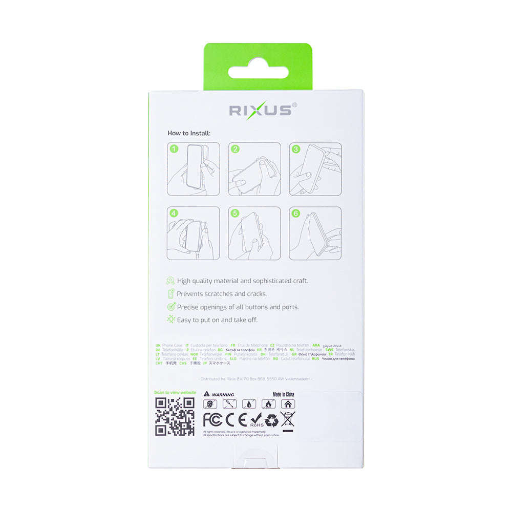 Rixus Instinct Mag Case For Apple iPhone 16 Plus Silver