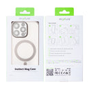 Rixus Instinct Mag Case For Apple iPhone 16 Pro Titanium Grey