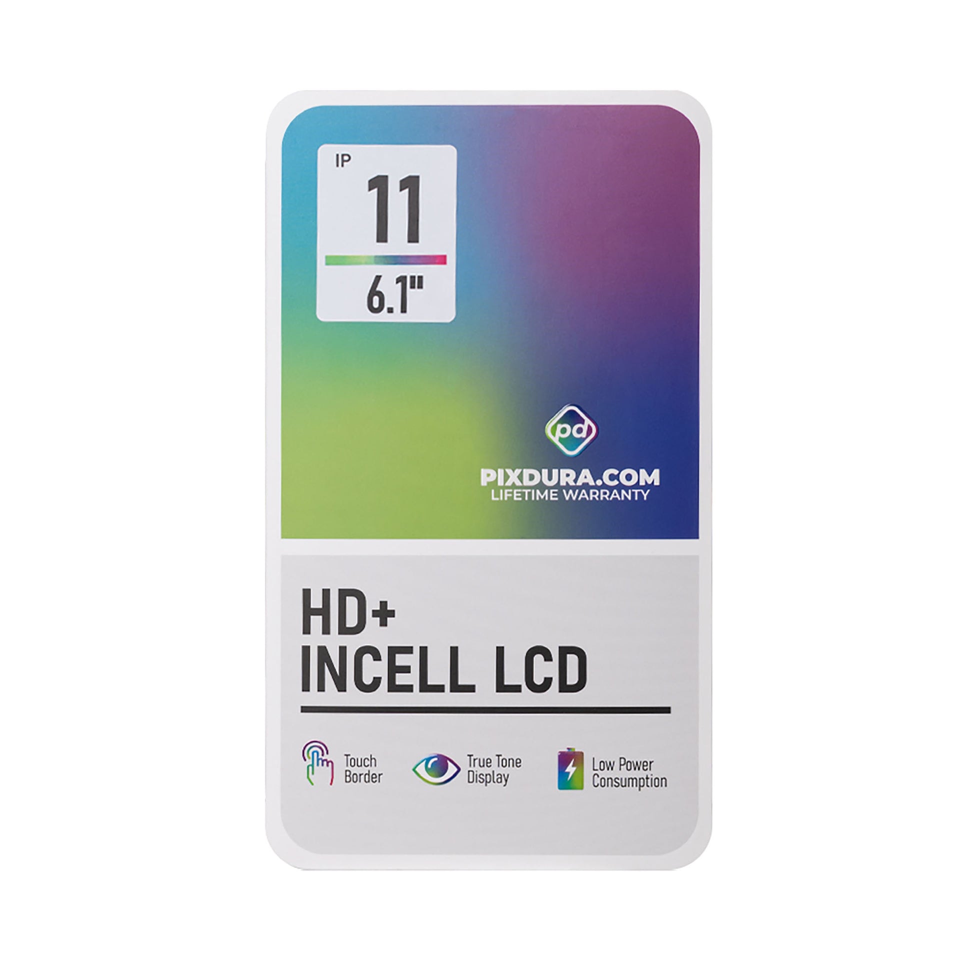 PIXDURA For Apple iPhone 11 Display And Digitizer In-Cell HD+ (60Hz)
