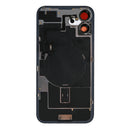 For Apple iPhone 16 Back Glass With NFC, Enlarged Camera Frame Black Compatible