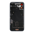 For Apple iPhone 16 Back Glass With NFC, Enlarged Camera Frame White Compatible