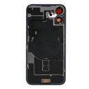 For Apple iPhone 16 Back Glass With NFC, Enlarged Camera Frame White Compatible