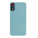 For Apple iPhone 16 Back Glass With NFC, Enlarged Camera Frame Teal Compatible