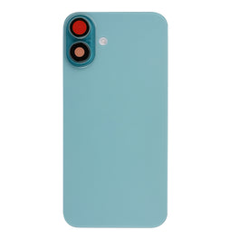 For Apple iPhone 16 Back Glass With NFC, Enlarged Camera Frame Teal Compatible