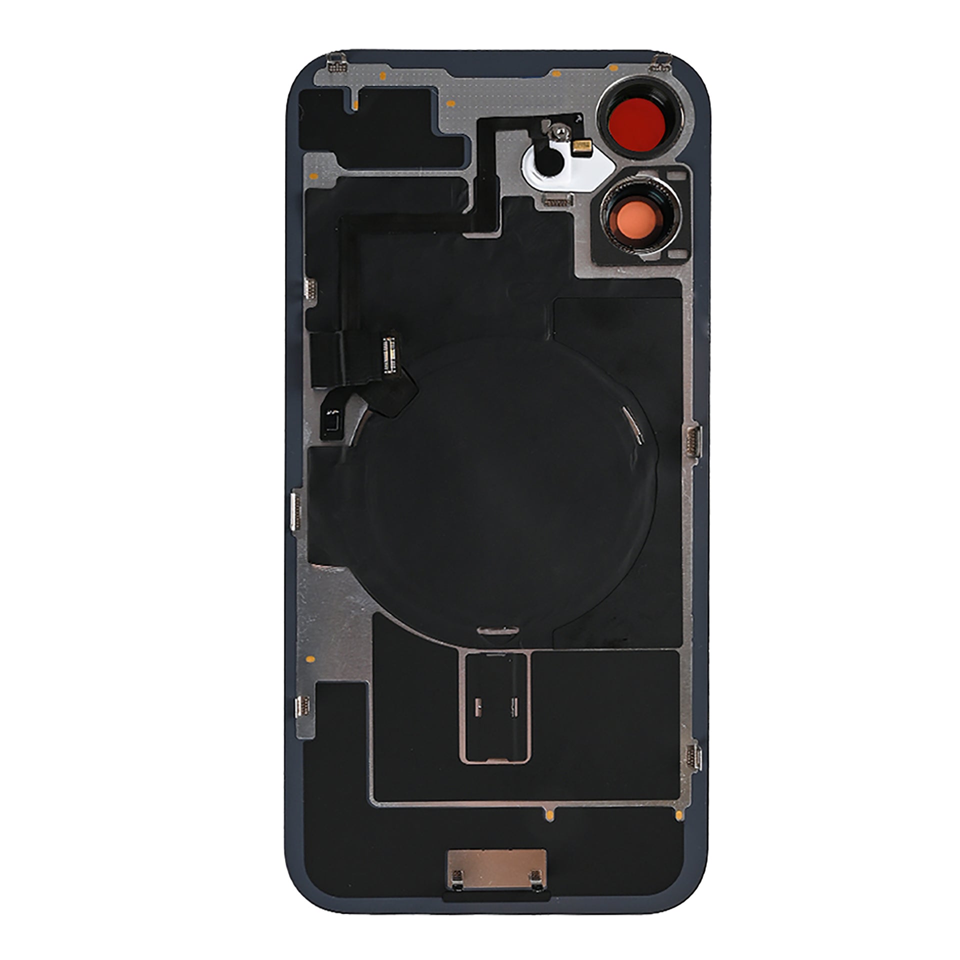 For Apple iPhone 16 Back Glass With NFC, Enlarged Camera Frame Teal Compatible