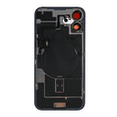For Apple iPhone 16 Back Glass With NFC, Enlarged Camera Frame Ultramarine Compatible