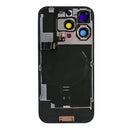 For Apple iPhone 16 Pro Back Glass With NFC, Enlarged Camera Frame Natural Titanium Compatible