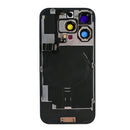 For Apple iPhone 16 Pro Max Back Glass With NFC, Enlarged Camera Frame White Titanium Compatible