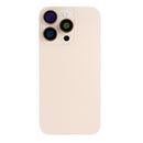 For Apple iPhone 16 Pro Max Back Glass With NFC, Enlarged Camera Frame Desert Titanium Compatible