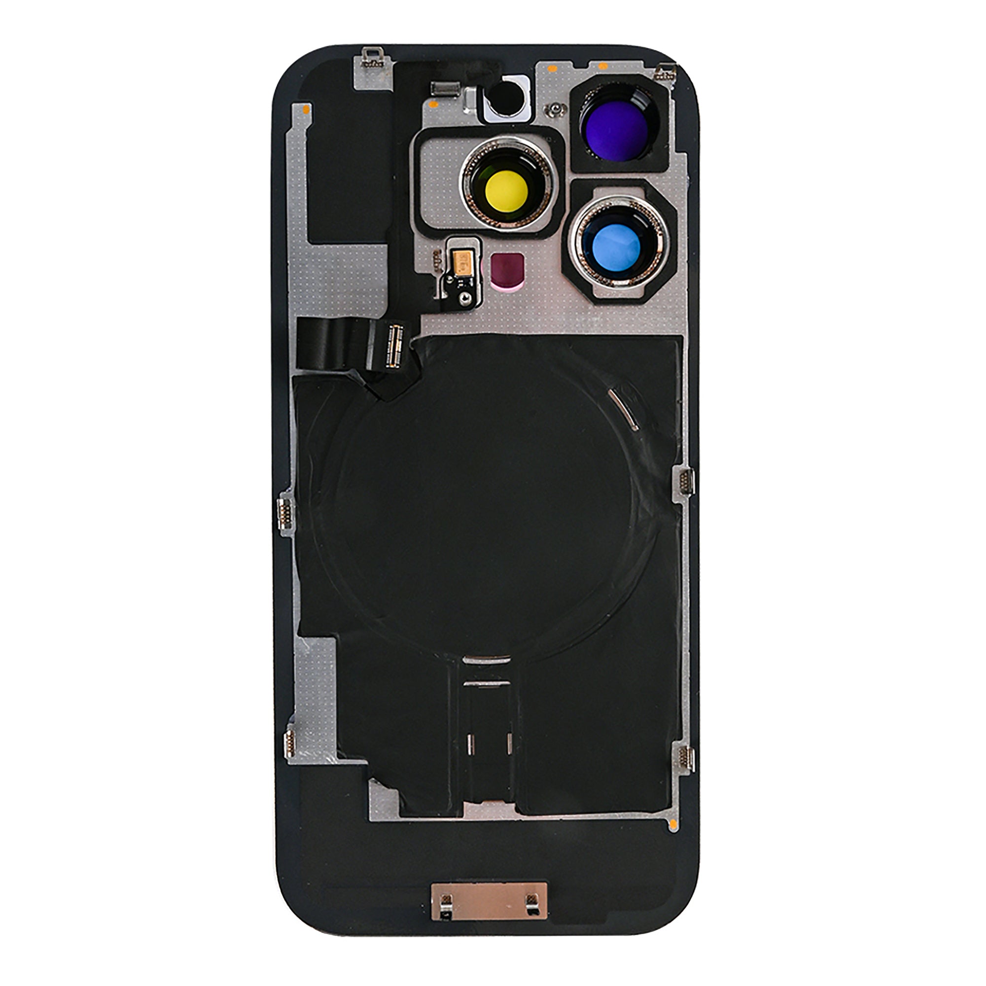 For Apple iPhone 16 Pro Max Back Glass With NFC, Enlarged Camera Frame Desert Titanium Compatible
