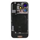 For Apple iPhone 16 Pro Max Back Glass With NFC, Enlarged Camera Frame Desert Titanium Compatible