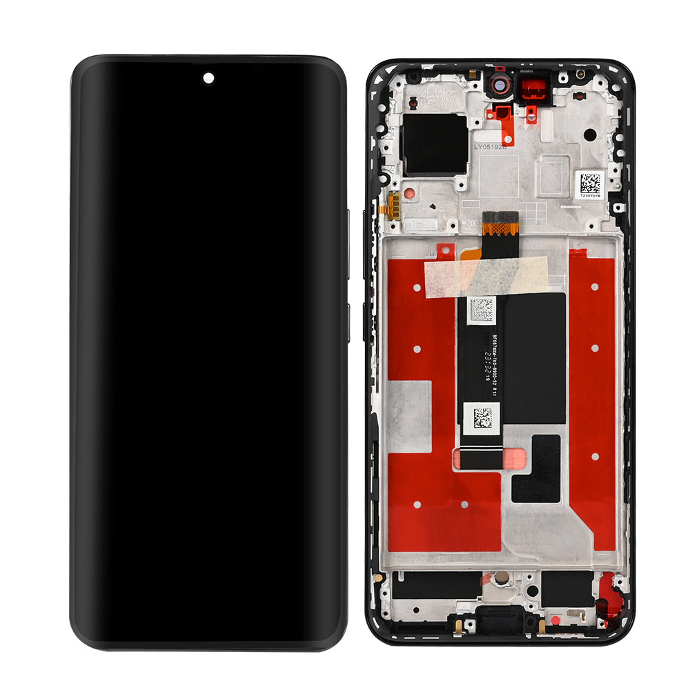 Honor 90 Display And Digitizer With Frame Midnight Black OEM