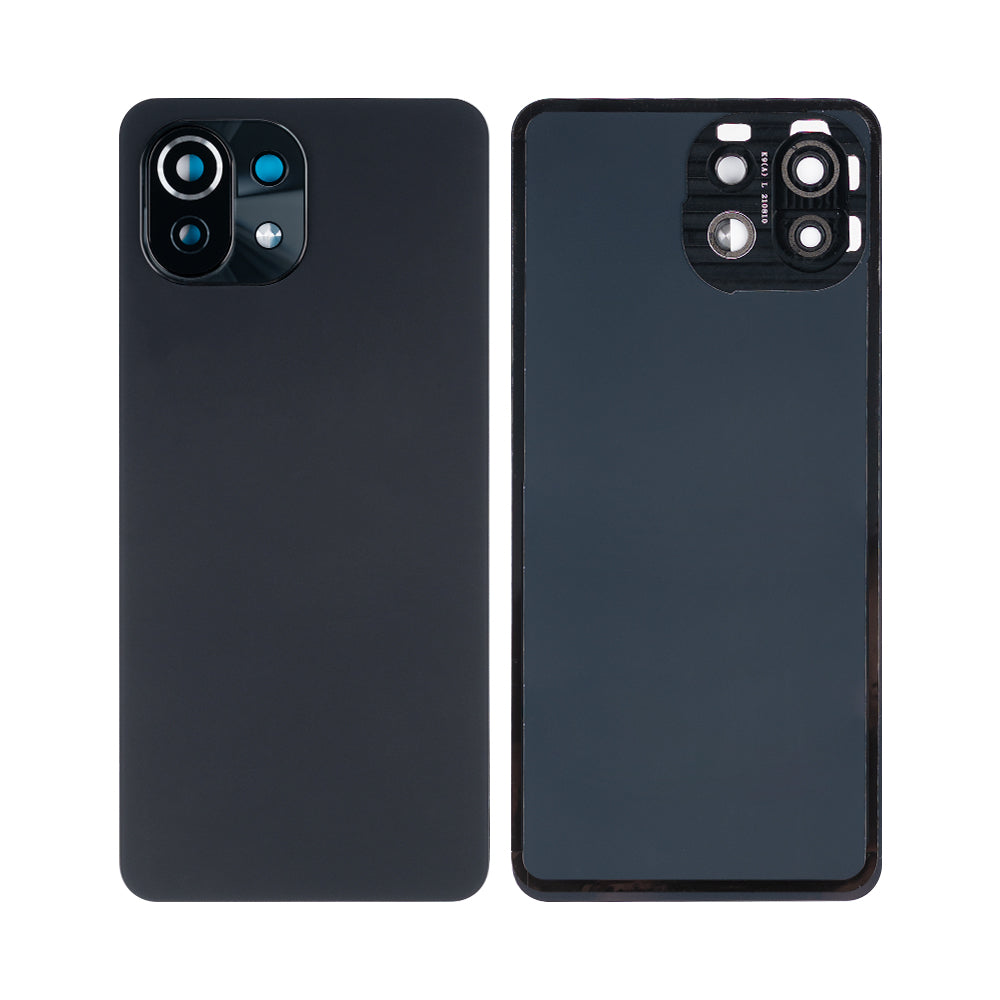 Xiaomi Mi 11 Lite 4G Back Cover With Lens Boba Black OEM