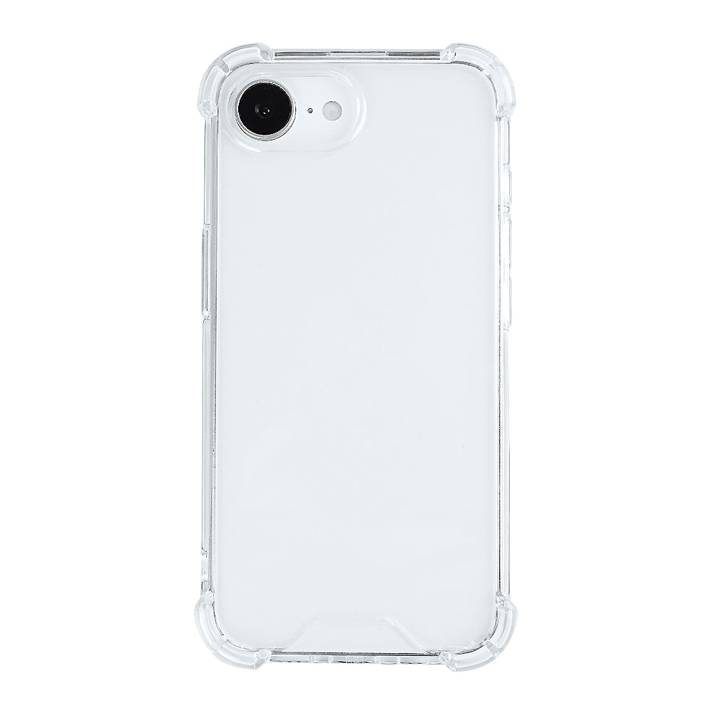 Rixus Anti-Burst Case For Apple iPhone 16e, 17e Transparent