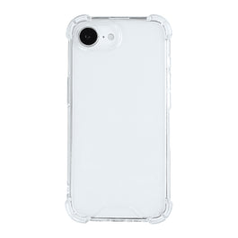 Rixus Anti-Burst Case For Apple iPhone 16e, 17e Transparent